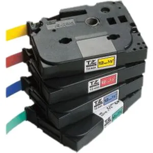 Merketape Brother TZe-131 12mm Sort pÃ¥ klar 8 m - 91454