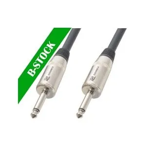 Speakercable 6.3 m/m 6m Black "B STOCK" TILBUD NU