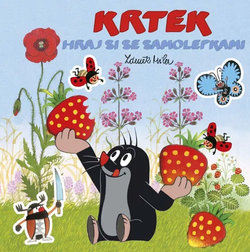 Akim Samolepkový obrázkový album "Hraj sa so samolepkami" - Krtek 3