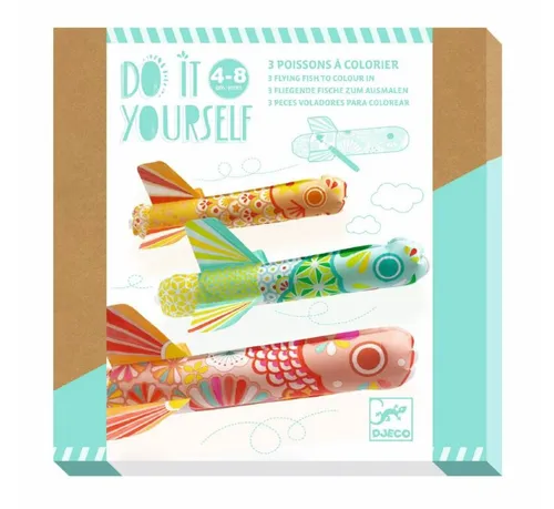 DJECO DIY Rakety na vyfarbenie