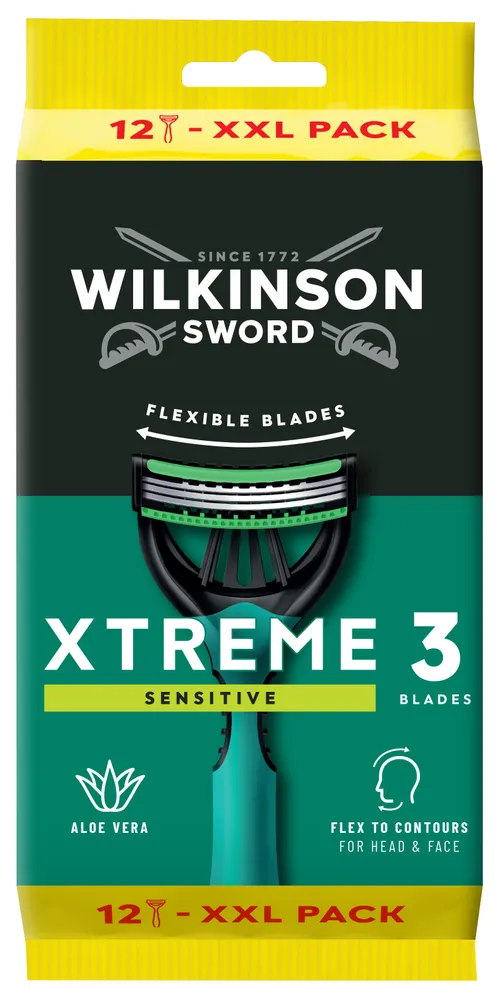 Wilkinson Sword Jednorazové holiace strojčeky pre mužov Wilkinson Xtreme3 Comfort 12 ks