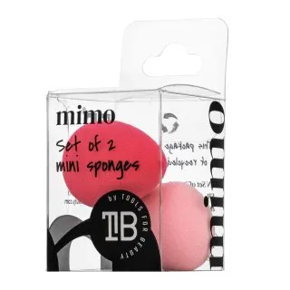 MIMO Set of 2 Mini Sponges smink szivacs - készlet Pink