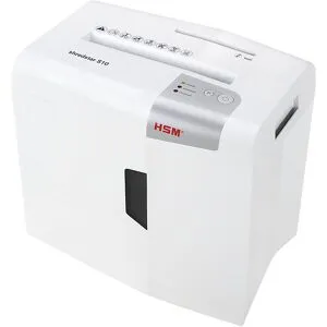 HSM Destruidor de documentos SHREDSTAR S10, volume coletável 18 l, tiras, 10 folhas