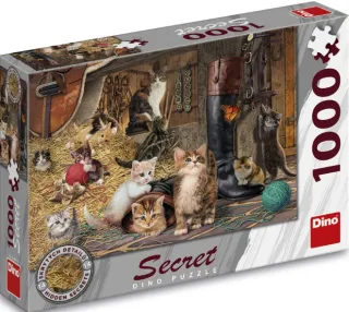 Secret collection puzzle: Kočičky 1000 dílků