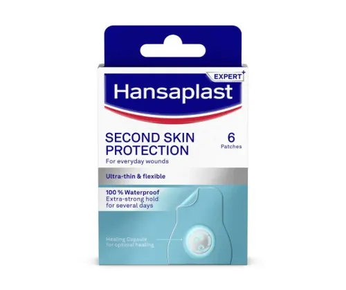 Hansaplast Second Skin náplast hydrokoloidní 6 ks