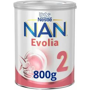 Nan Evolia 2 lait Deuxième Âge Bébé 6+ Mois 800g