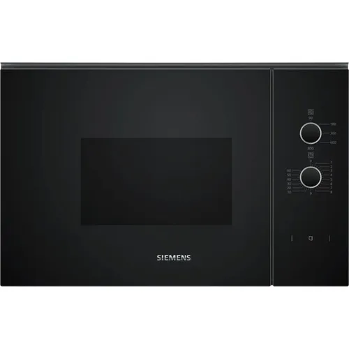 Vestavná mikrovlnná trouba Siemens černá BF520LMA1
