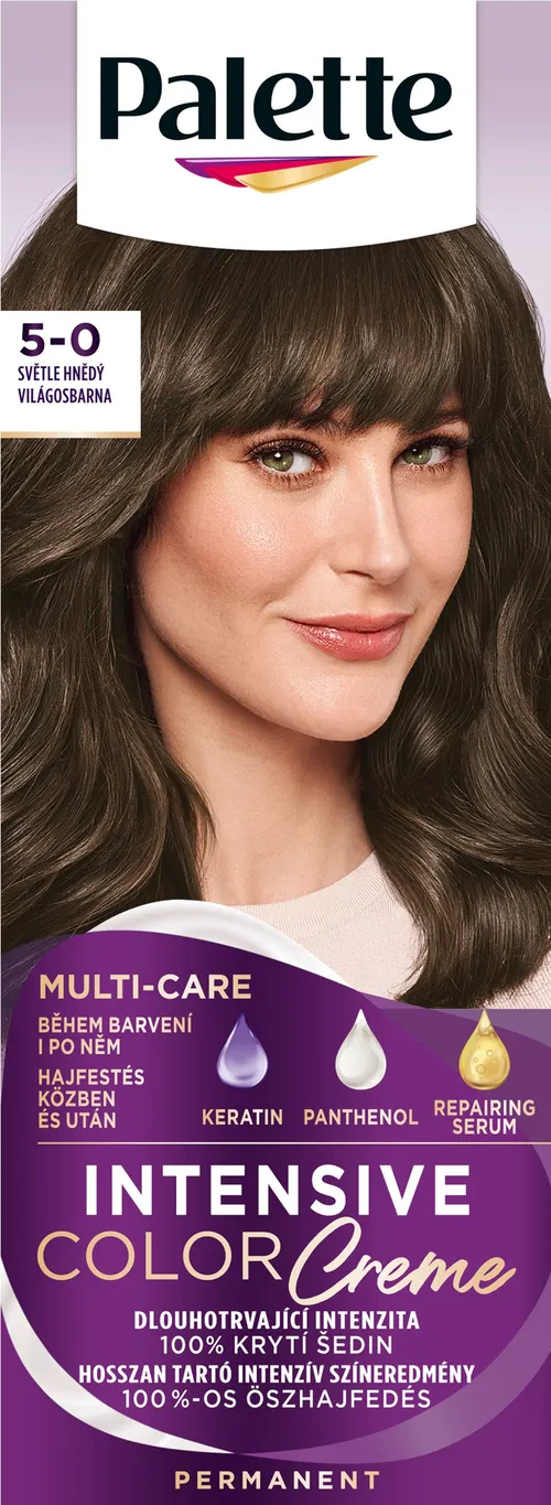 Palette Intensive Color Creme 5-0 Svetlohnedý