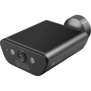 Ezviz Caméra De Sécurité Eb5 4k Avec Panneau Solaire Intégré Noir (303103075)