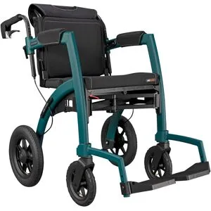 Rollator & Rollstuhl Rollz Motion Performance mit Sitz, faltbar