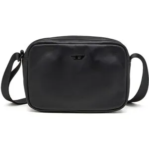 Diesel - Rave-Sac caméra en cuir nappa - Sacs à bandoulière - Homme - Noir UNI