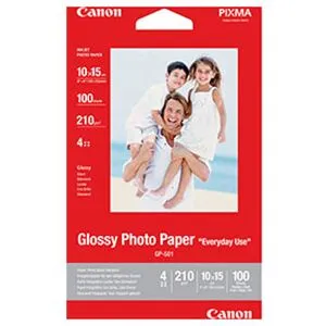Canon 10x15 Glossy Photo Paper GP-501, 100 ark, 200g/m2
