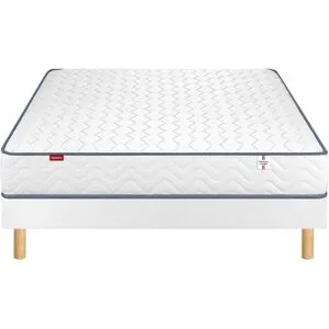 MERINOS Matelas ressorts ensachés livré roulé, Smiling