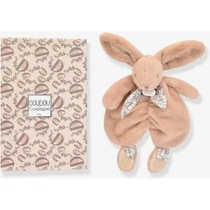 DOUDOU & COMPAGNIE Doudou lapin - DOUDOU ET COMPAGNIE sable