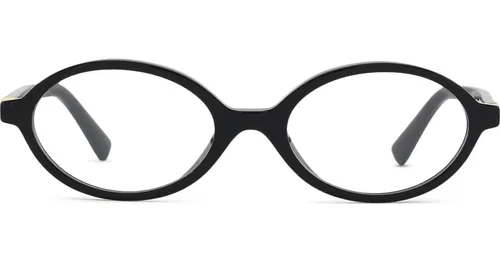 Miu Miu 0MU 01XV 1AB1O1 50 - briller, rektangelt, til hende, sort