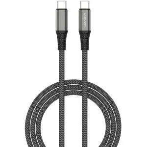 4smarts PremiumCord USB-C til USB-C 100W - 3 m. - Sort