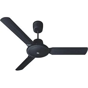 kaiserkraft Ventoinha de teto EVOLUTION, Ø da pá do rotor 1420 mm, pintado a preto