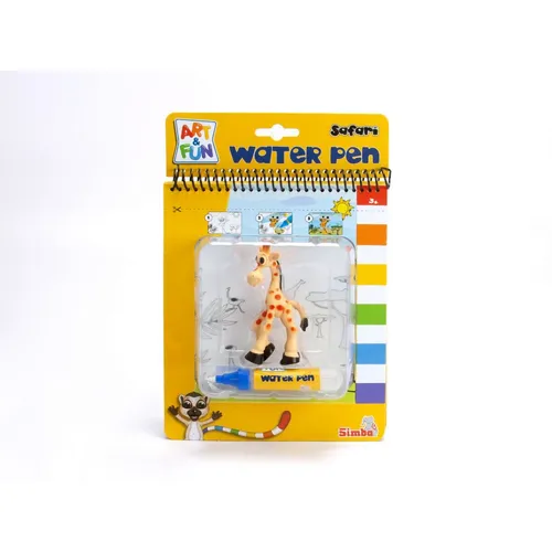 Simba Art&Fun Omaľovánky Safari s vodným perom