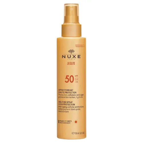 Nuxe Spray pentru bronz Sun SPF 50 (Melting Spray High Protection) 150 ml