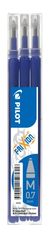 Náplň Pilot FriXion 0,7 modrá 3 ks