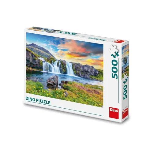 Dino ISLANDSKÝ VODOPÁD 500 Puzzle