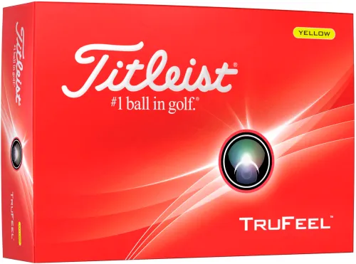 Titleist TruFeel Golfbälle, yellow