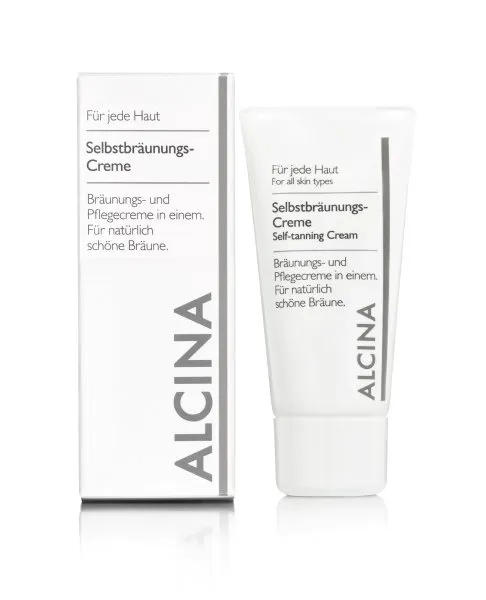 Alcina Samoopaľovací pleťový krém (Self-tanning Cream) 50 ml
