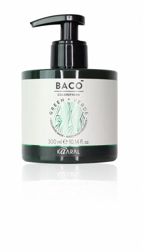 KAARAL Colorefresh GREEN - Farbiaca maska na vlasy
