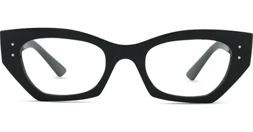 Ray-Ban Zena 0RX7330 8260 52 - briller, rektangelt, unisex, sort