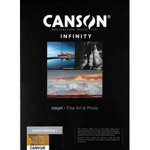 CANSON Papel Foto Infinity Baryta Prestige II 340G A4 25F