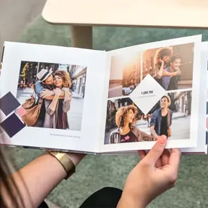 smartphoto Fotobuch Large Quadrat - Hardcover mit Foto zum Valentinstag