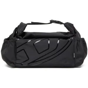 Diesel - Trousse de toilette en nylon avec imprimé Oval D - Sacs à main - Homme - Noir UNI