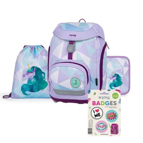 Oxybag Set 4dielny OXY Sherpy Unicorn