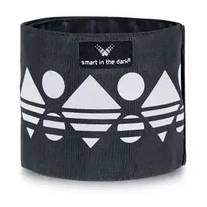 Reflexband Smart in the dark för armar och ben-Midnattssol