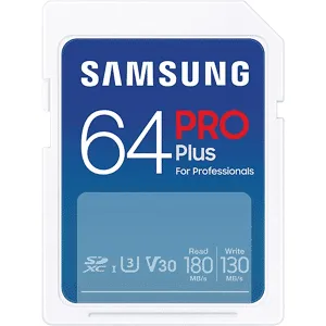Samsung Carte Mémoire Sdxc Pro Plus 64 Gb (2023) (mb-sd64s/eu)