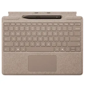 Étui Microsoft Surface Pro Avec Clavier Et Slim Pen Azerty Sable (8x6-00150)