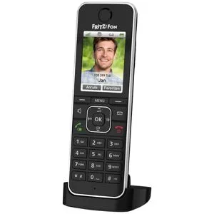 FRITZ!Fon C6 schwarz Schnurlostelefon mit Farbdisplay
