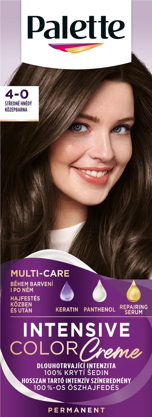 Palette Intensive Color Creme 4-0 Strednehnedý
