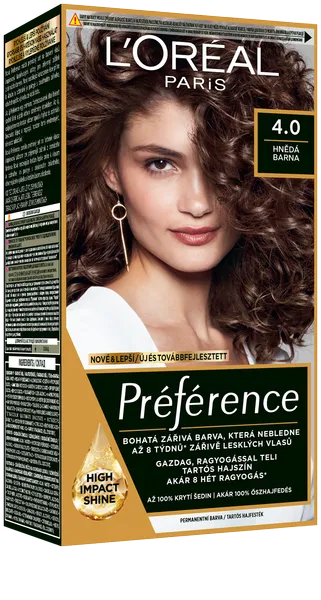 L'Oréal Paris Préférence 4.0 Hnedá