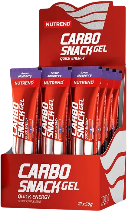 12x Nutrend Carbosnack 50 g (Tube) green apple