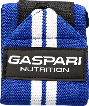 Gaspari Nutrition Wrist Wraps 35,5 cm - 1 Paar blue