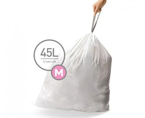 Vrecká do odpadkového koša 45 l Simplehuman zaťahovacie 20 ks SHCW0173