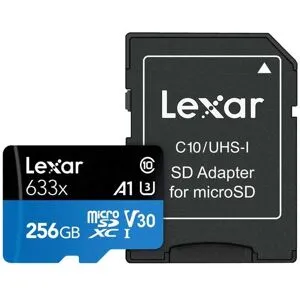 Lexar Microsd Minnekort Til Reolink Viltkamera - 256gb V30