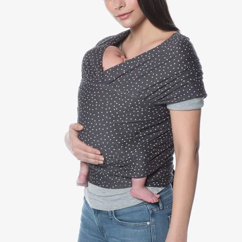 Ergobaby AURA WRAP/Šatka na nosenie - TWINKLE GREY