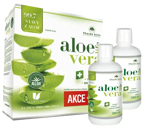 AloeVeraLife šť.ALOE 99.7%1000ml 1+1