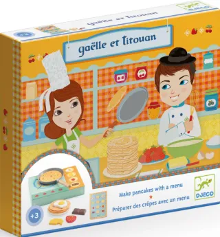 Dřevěná sada na hraní Palačinkárna