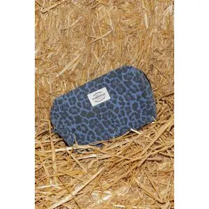 Promod Trousse en jean léopard Femme Bleu Unique
