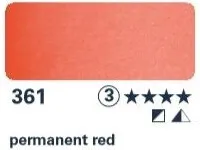 Akvarelová barva Horadam 15ml – 361 permanent red