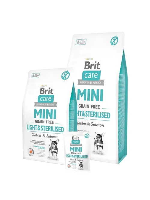 Brit Care Mini Grain Free Light & Sterilised 2 kg