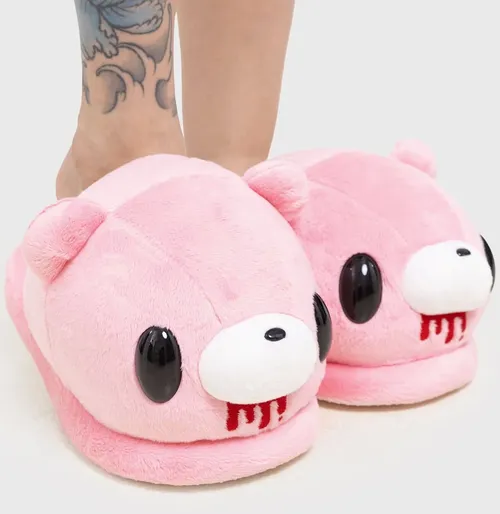 papuče unisex Gloomy the Naughty Grizzly - Gloomy Bear - KILLSTAR - KSRA010715